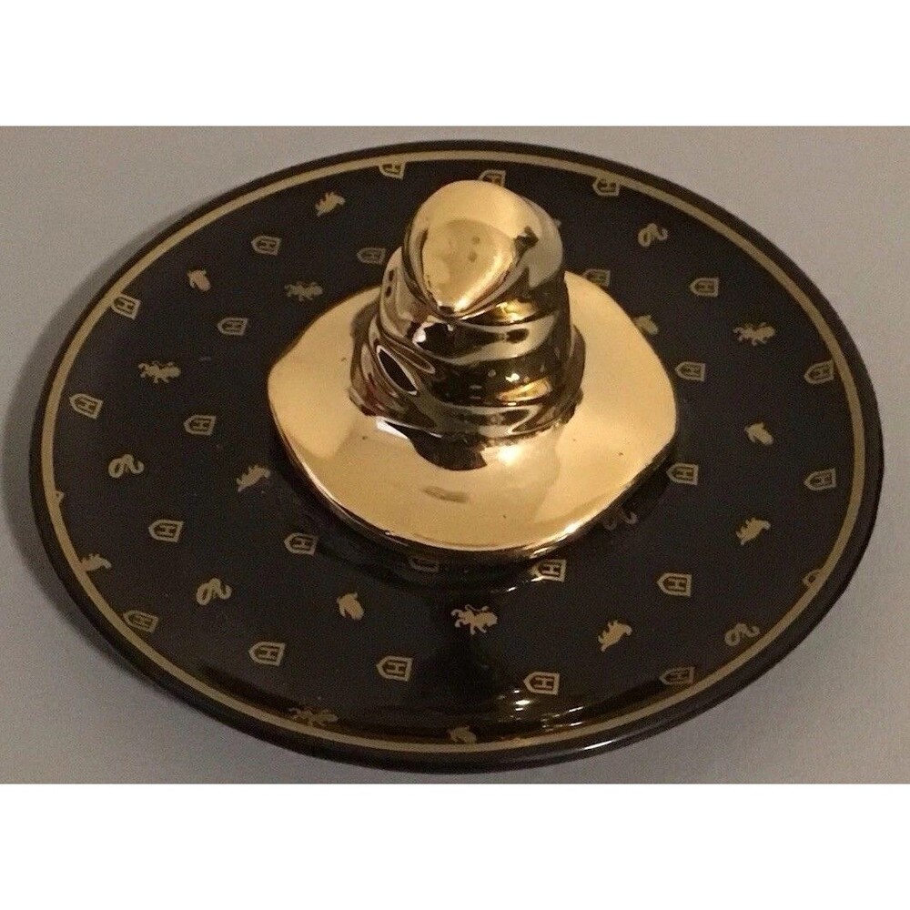 Universal Parks Harry Potter 3D Gold Sorting Hat Trinket Dish / Jewelry Holder